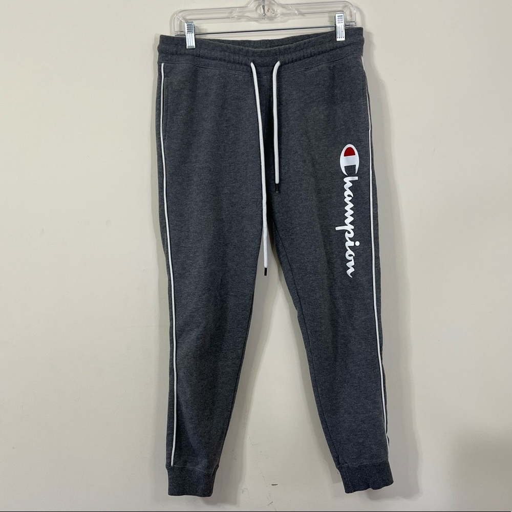 Champion Gray Striped Joggers
